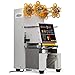 VEVOR Fully Automatic Sealing 500~650 H Cup Machine Digital Control LCD Panel for Bubble Milk Tea Coffee Smoothies Sealer, White