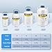 CGOLDENWALL 20L Liquid Nitrogen Container Cryogenic Container LN2 Tank Aluminum Alloy Dewar Liquid Nitrogen Dewar with 6 Canisters and Carry Bag
