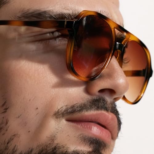 willochra Polarized Oversized Pilot Sunglasses Women Men Vintage Double beam Shades Eyewear Trendy Popular Sun Glasses4