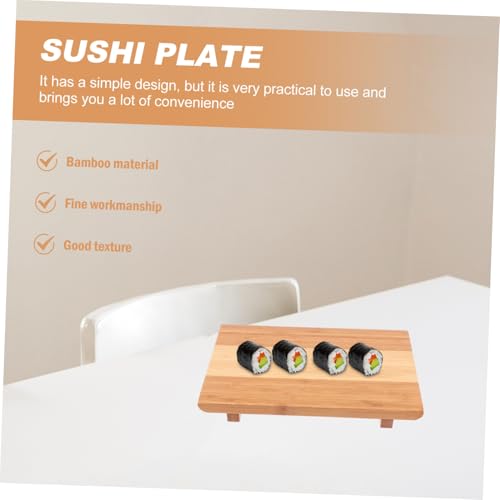 Tabla de sushi Happyyami de bambú miniatura 3