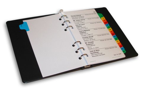 A-Z Index Tabs 3 3/4 x 6 3/4