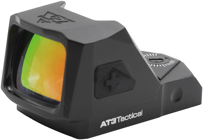 AT3 Tactical ACE 3 MOA Red Dot Sight w/Shake-Awake and Auto-Brightness - RMR Footprint (Red or Green Dot Available)