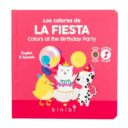 Binibi Spanish Musical Book Colors at The Birthday Party