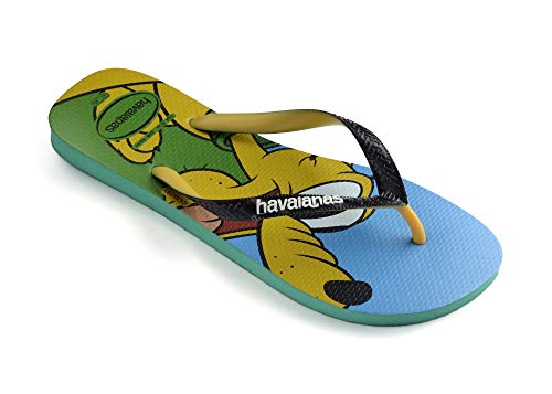 Chinelo Disney Stylish, Havaianas, Criança Unissex, Verde Tropical, 25/26