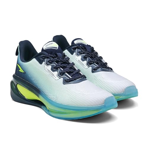 Image of ASIAN Navigator-01 Running Shoes for Men | Mega Pillow Sole Technology, Fish Yarn Breathable Upper, Arch Support Cushion, Lightweight & Comfortable Sports Sneakers for Boys