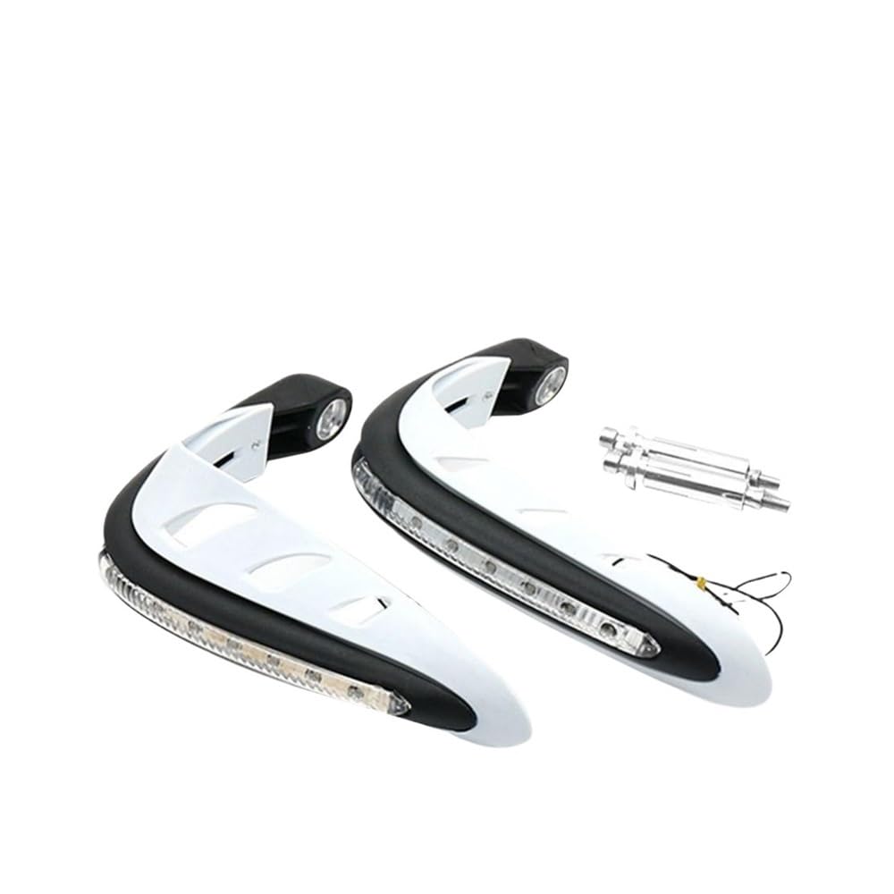 Protège-mains de moteur LED guidon antichoc pour motocross