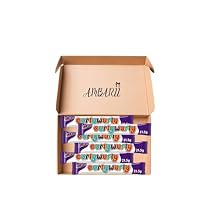 AMBARII Cadbury Curly Wurly Chocolate Bar from England, 6 Count