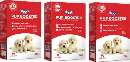 See full amazon price history chart for Drools Pup Booster - Puppy Weaning Diet for All Breeds 300 Gram Pack of 3 Chicken 1 kg (3x0.33 kg) Dry New Born Dog Food Drools Pup Booster - Puppy Weaning Diet for All Breeds 300 Gram Pack of 3 Chicken 1 kg (3x0.33 kg) Dry New Born Dog Food (B0BPH8JL7V) Amazon Price History, Amazon Price Tracker