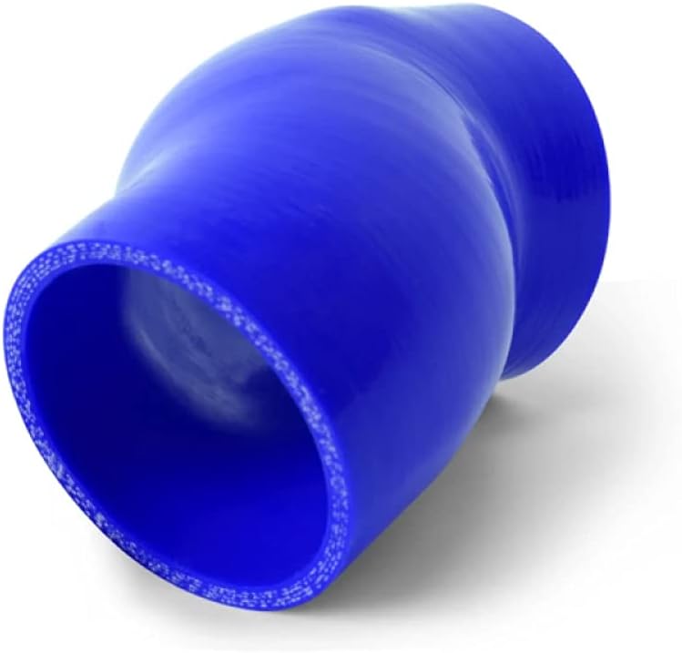 Mishimoto MMHOSE-SUB-ITBBL Silicone Throttle Body Hose Fits Subaru WRX 2008-2014 Blue