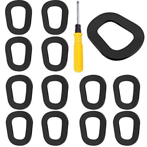 Dichtung Kanister Gummiauflage, 12 Stück Dichtung Metallkanister Ersatzdichtung, Schwarze Dichtung Kanister, Dichtungen für Benzinkanister Kraftstoffkanister 5, 10, 20L