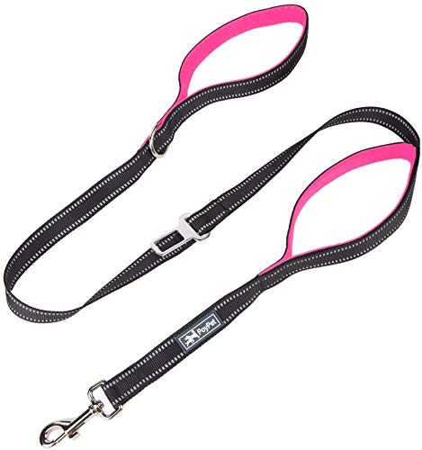 PoyPet Reflective No Pull Dog Harness + 5 Feet Dog Leash with Car Seat Belt