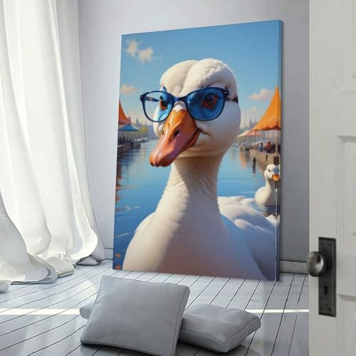 Tableau abstrait et portrait artistique sur toile pour créer une atmosphère inspirante chez soi