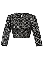 Stockerpoint Damen Holly Dirndlbluse, schwarz, 38