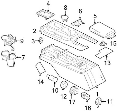 Ford 5R3Z-6306024-AAC - Door ASY - Glove COM