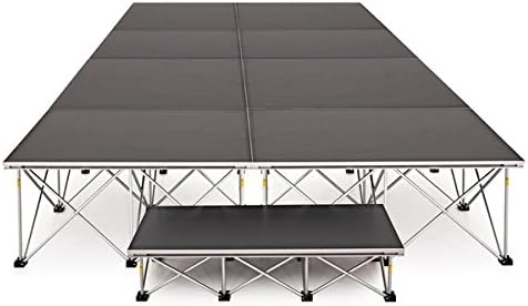 2m x 4m Portable Stage Kit by Gear4music, 40cm