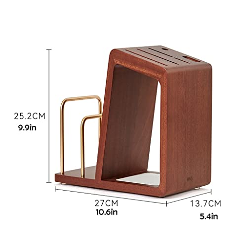 Soporte para utensilios cuchillo cocina y tabla de corte integrada 3