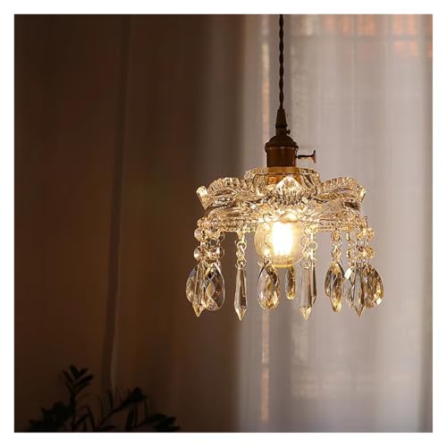 Lámpara Colgante de Cobre con Base, Moderna, nórdica, para balcón, Dormitorio, Cocina, Comedor, lámpara Colgante, luminaria de suspensión, Moderna