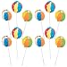 Beach Ball Mixed Fruit Lollipop Suckers (1Dz)