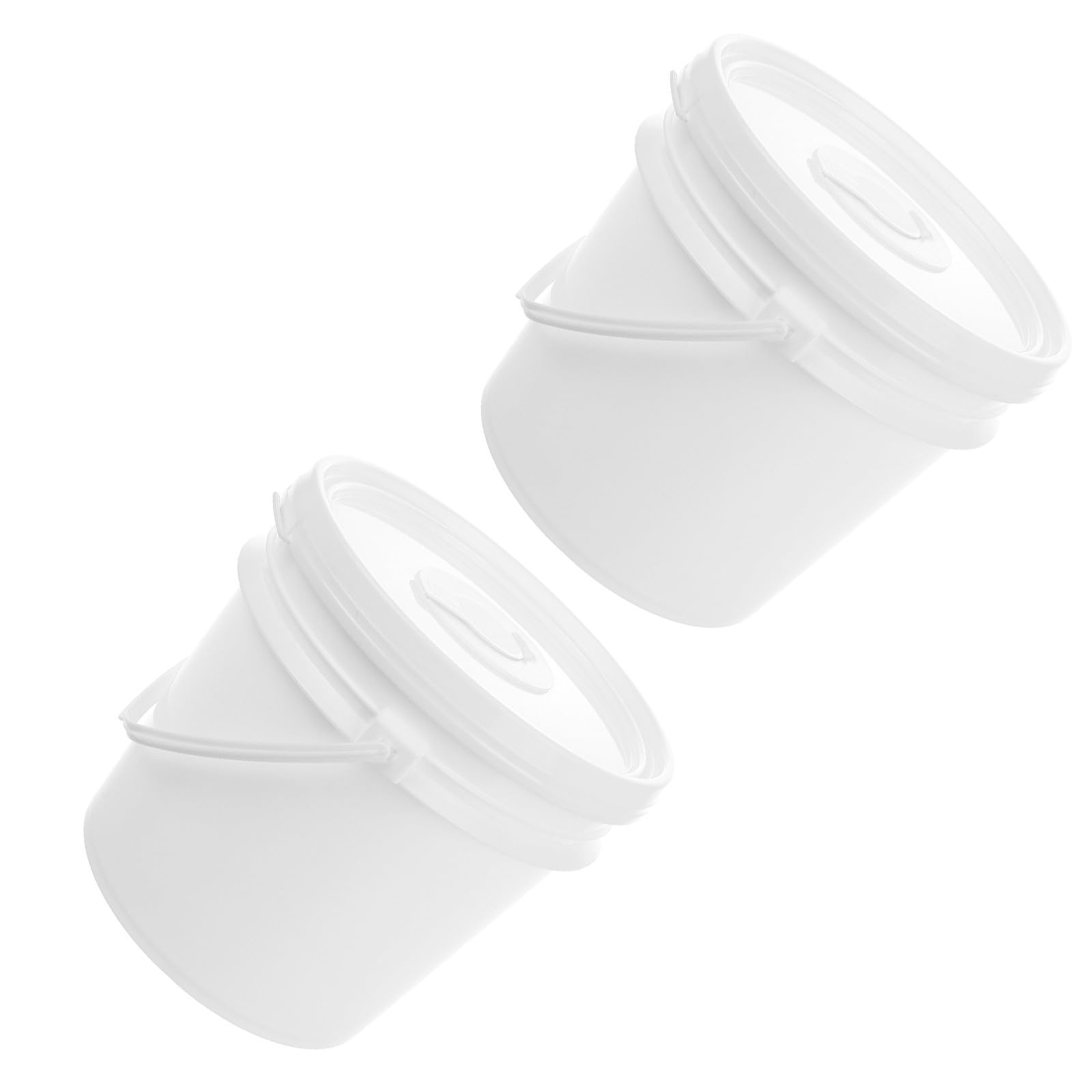 2 Piezas Dispensador de Toallitas Húmedas de Plástico Blanco
