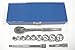 Westward 4LXC1 Socket Set, 3/8 Dr, 6 Pt, SAE, 12 Pc