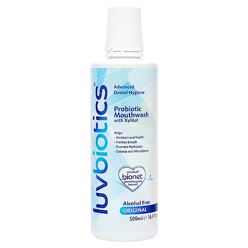 Luvbiotics Xylitol Mouthwash - Dental Probiotics for Fresh Breath