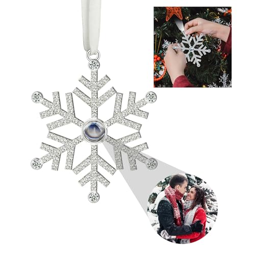 Personalisierte Foto-Ornamente für den Weihnachtsbaum...