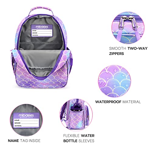 mibasies Toddler Backpack for Girls and Boys, Ideal kids backpack for Preschool, Kindergarten and Daycare, Perfect Size for School