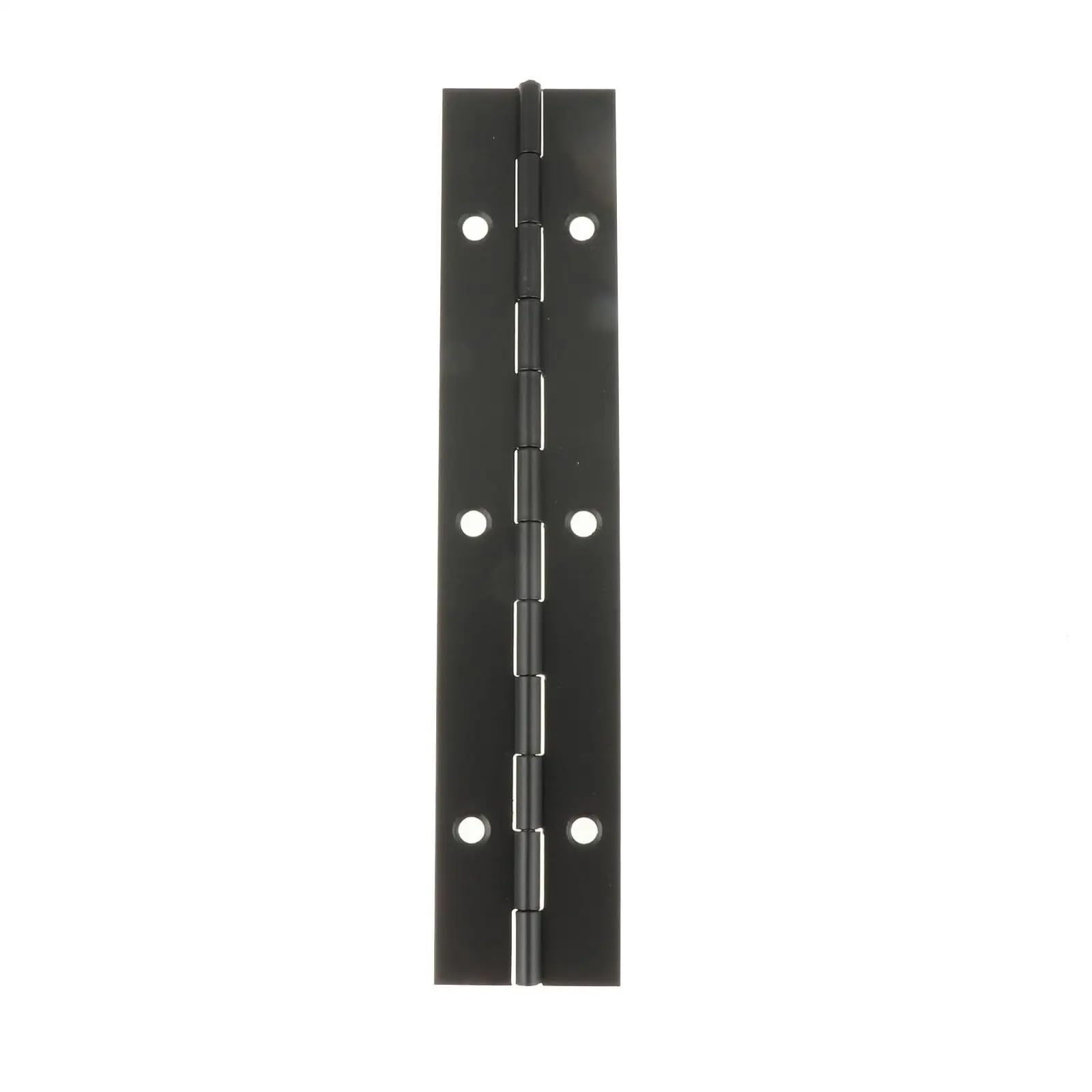 4PCS Stainless Steel Piano Hinge with Holes, Furniture Hinges, Continuous for Door, Woodworking, Window, Boat, Cabinet for Pianos