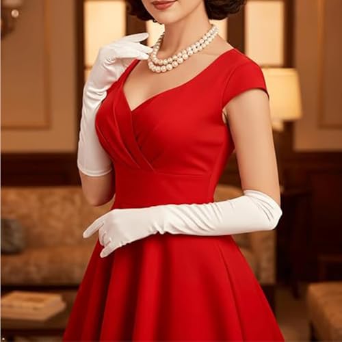 Robe de cocktail rétro chic - Style rockabilly guinguette - 2