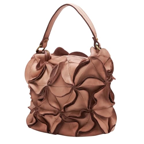 Sac en cuir véritable FIORE : l'élégance du voyage au féminin pour vos escapades