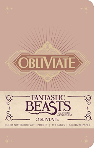 Fantastic Beasts and Where to Find Them: Obliviate Hardcover Ruled Notebook (Harry Potter) image 2