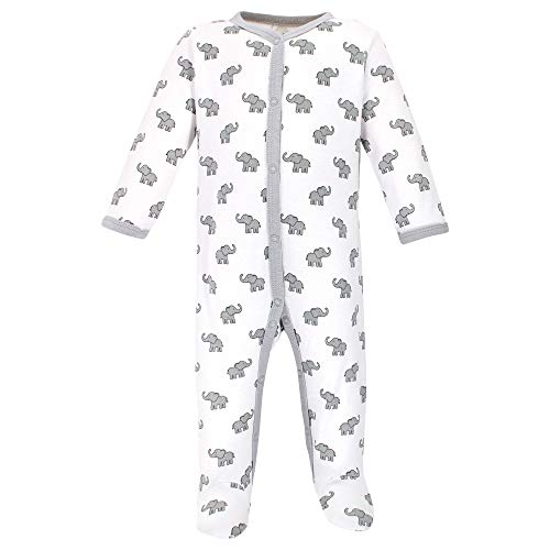 Image of Hudson Baby Baby Cotton Union Suit, 3 Pack