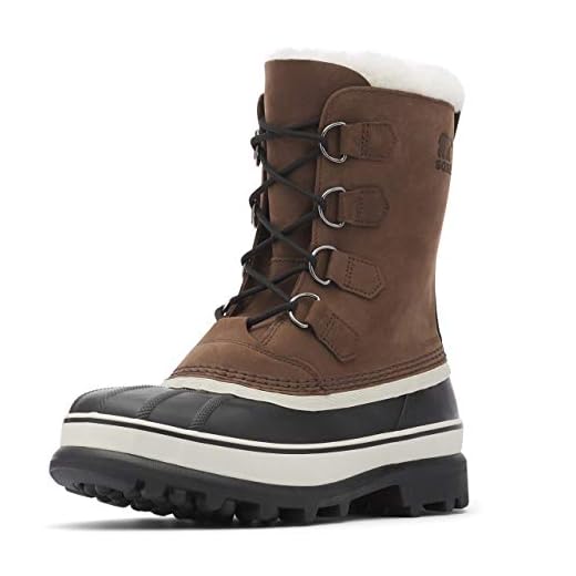 SOREL - Men's Caribou Waterproof Boot for Winter, Bruno, 11.5 M US