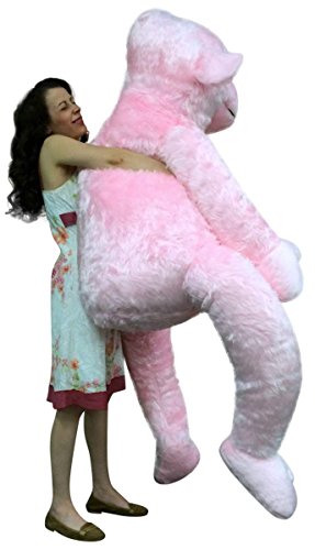 Giant Stuffed 6 Foot Pink Gorilla 72 Inch Soft Huge Plush Monkey Made In Usa #TOP4