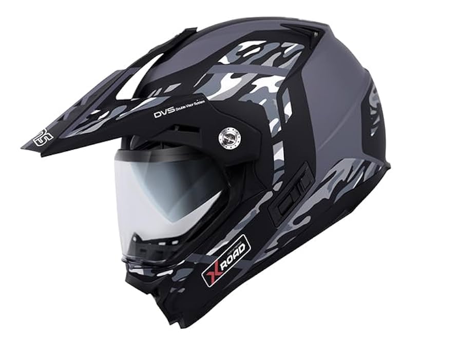 お値下げ‼️WINS X-ROAD オフロードヘルメット マットカモグレー L 数量限定】X-ROAD FREE RIDE マットカモグレー（エックス