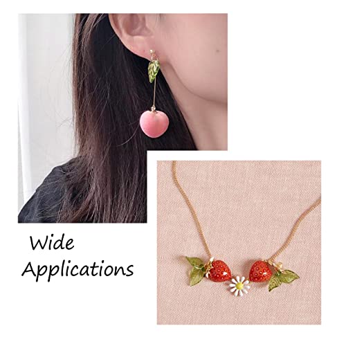 Craftdady 270Pcs Green Acrylic Leaf Bead Charms Transparent Frosted Maple Leaves Pendants With Loop For Earring Necklaces Jewelry Craft Making #TOP2