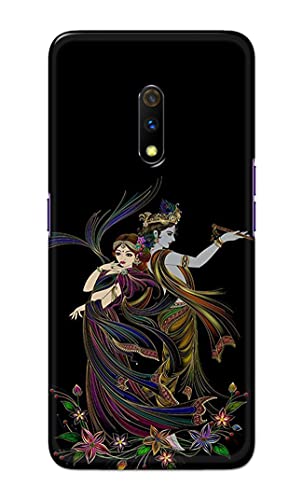 Image of Lord Radha and Krishna Hard Back Case Cover for Realme X /Oppo K3, RMX1901 Back Cover -(J5) VNS2223