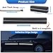 Magnetic Car Door Protector Removable Car Door Guard - Prevents Dents and Scratches for Vehicles (Black) 2 Pack