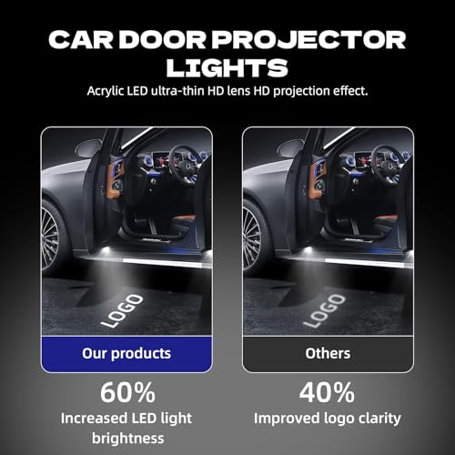 Luces de proyector para puerta de coche VINSPIRE accesorios led de cortesía 3