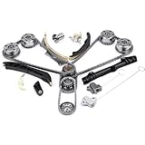 Autoexact 3.6L Engine Timing Chain Kit Fit for V6 2011-2015 Chrysler Town Country Dodge Challenger Durango Journey Jeep Grand Cherokee Wrangler Ram ProMaster 1500 5184355AF 5184357AE 5184364AD