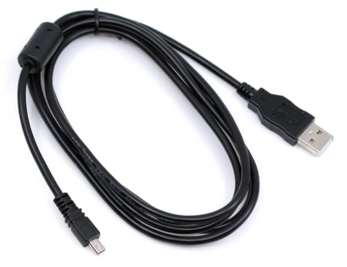 USB Datenkabel passend f&uuml;r Casio Exilim EX-ZS15, EX-ZS20, EX-ZS30, EX-ZS100, EX-ZS10, EX-ZS100 Digitalkamera 1,5m Daten Kabel mungoo