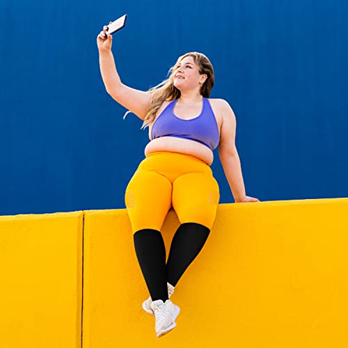 Diu Life Plus Size Compression Socks For Women & Men 20-30 Mmhg Extra Wide Calf Knee High Support Socks For Circulation #TOP5