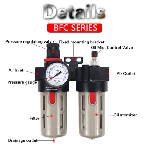 Vanne de régulation de pression BFC3000 contre l'humidité de l'air - 5
