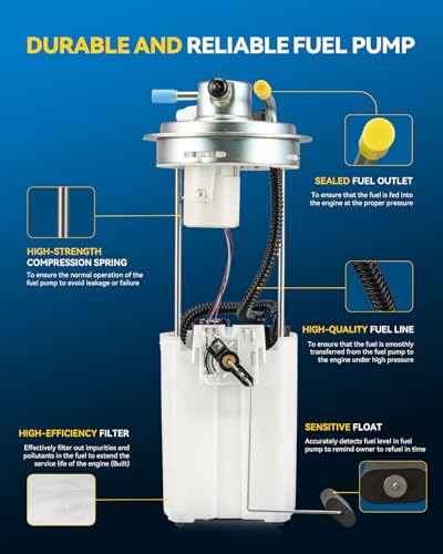 Image of PHILTOP Electric Fuel Pump Assembly FG0399 Fit for Chevrolet Express 3500