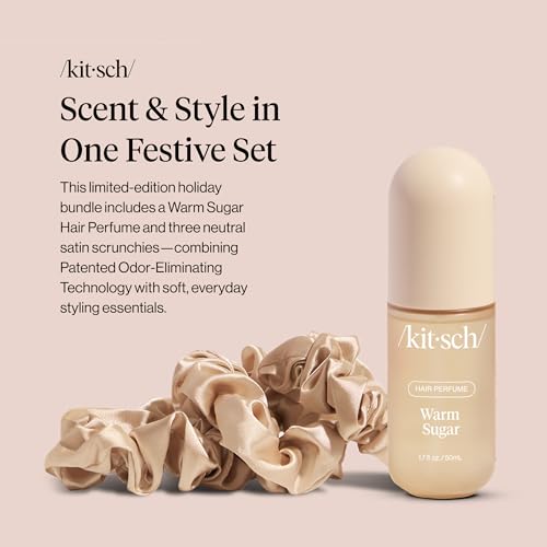 Kitsch Hair Perfume For Women - Clean, Deodorizing, and Odor - Eliminating Mist - Freshen Hair, Body & Pillows - Image 3