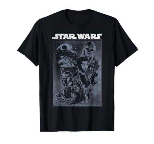 T-shirt Star Wars Han Chewie Boba une idée cadeau idéale pour adulte