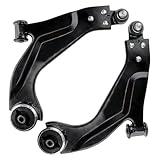 Detroit Axle - Front 2pc Control Arms for 02-08 Jaguar X-Type, 2 Lower Control Arms with Ball Joint Assembly 2002 2003 2004 2005 2006 2007 2008 Replacement