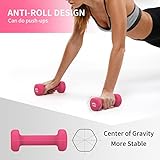 Amazon Brand – Umi – Fitness Hanteln 2er Set Kurzhanteln Übung Neopren Hantel für Frauen Männer Kinder 2x1KG - 4