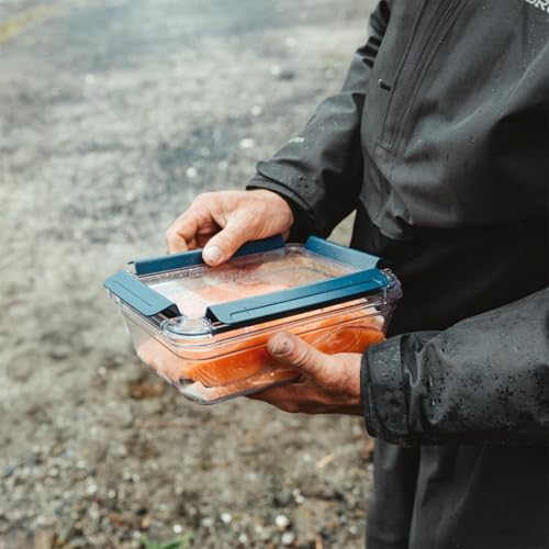 Image of YETI Plastic Food Storage Container, BPA Free, Locking & Airtight Lid, Microwave, Freezer, and Dishwasher Safe, Leak-Proof, Cooler and Thin Ice Compatible