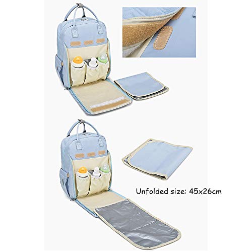 Sac à dos couches bébé imperméable de grande capacité - 5